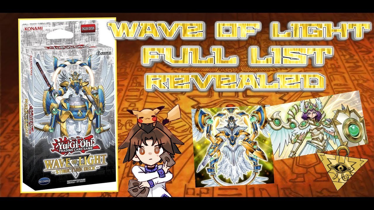 Yugioh Tcg 3x Structure Deck Wave Of Light 3 Structure | Desertcart Cayman  Islands