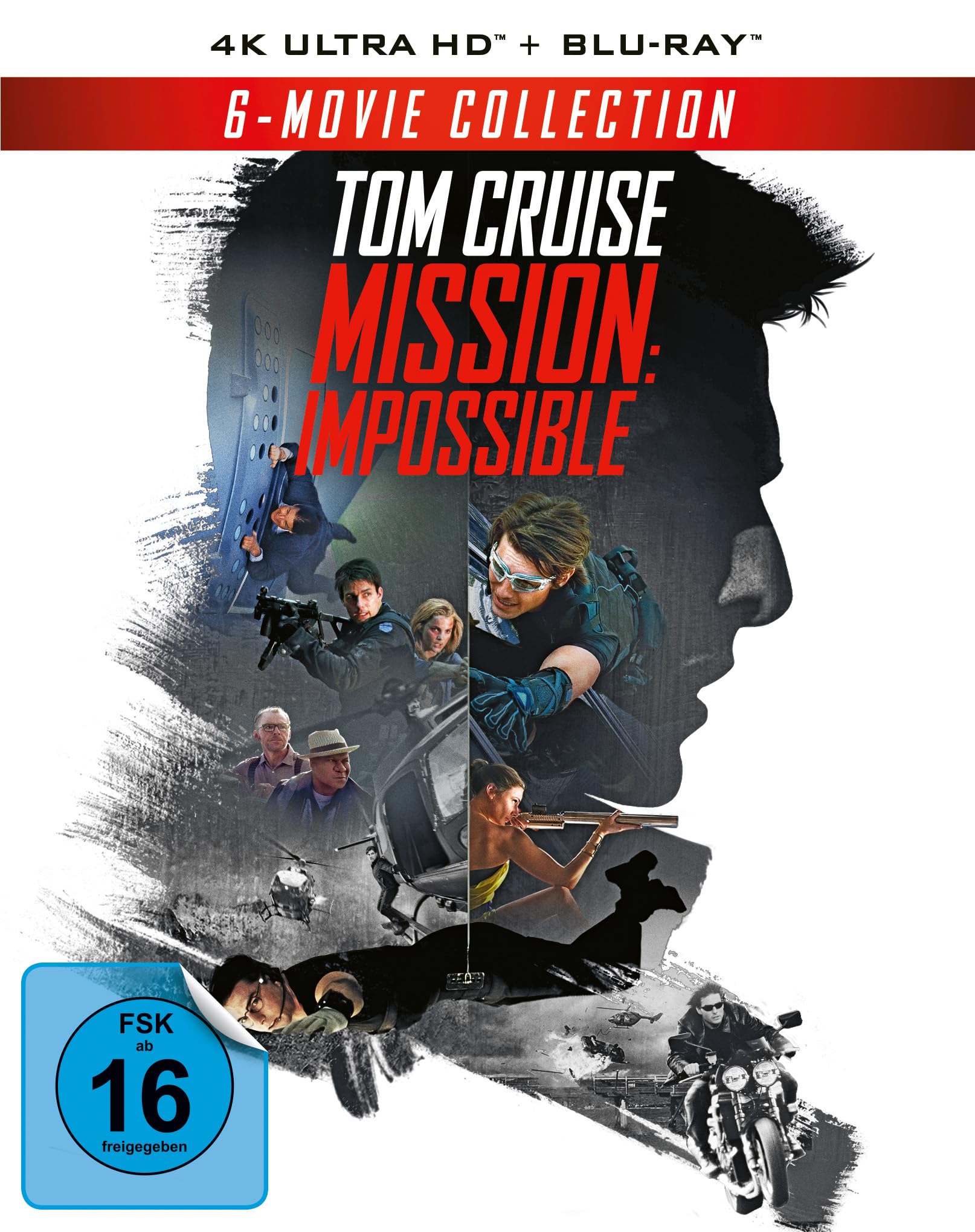 Mission: Impossible - 6-Movie Collection (6 x 4K Ultra HD + 6 x Blu-ray + Bonus -Blu-ray)