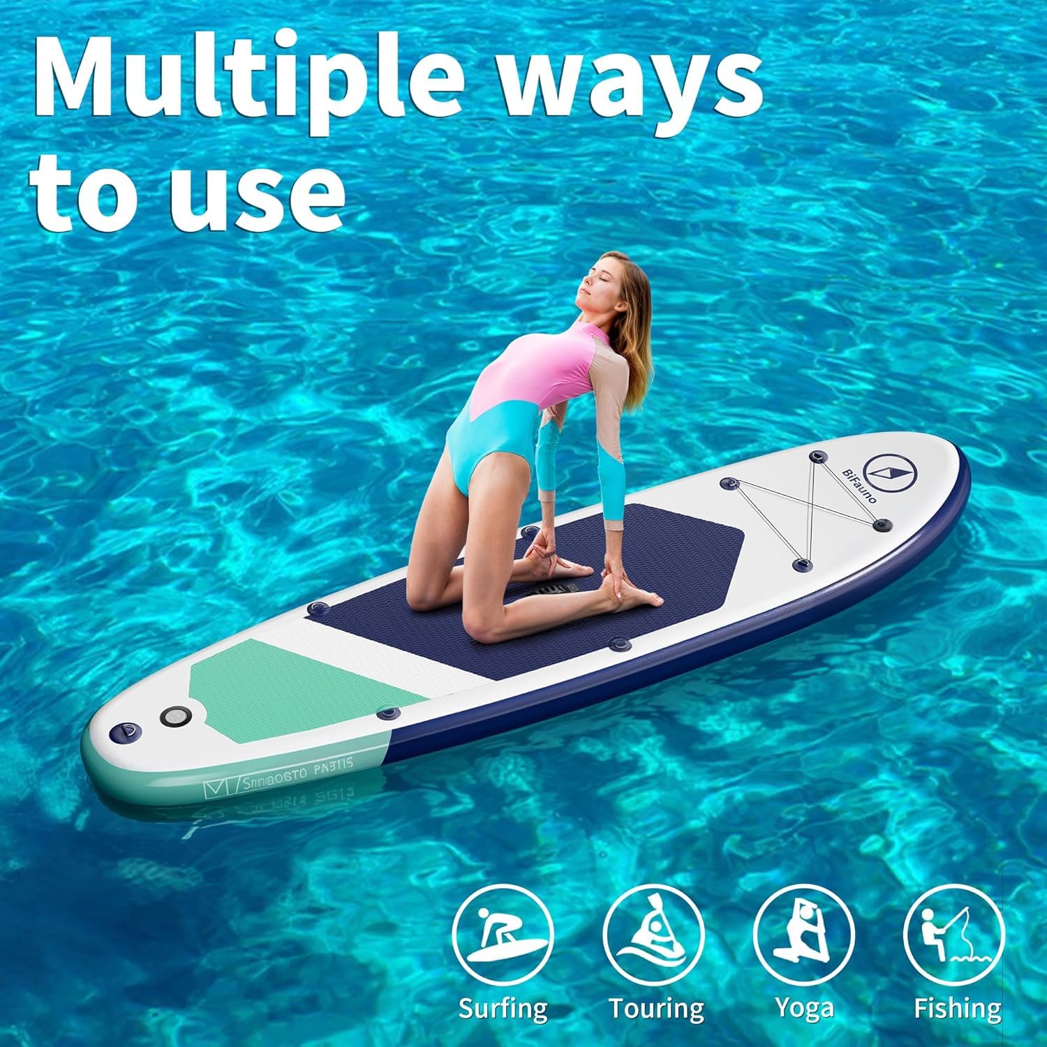 Amazon | Bifanuo インフレータブル スタンドアップパドルボード SUP