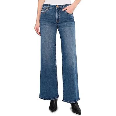 Джинсы KUT from the Kloth Maya High-Rise Fab Ab Wide Legs Regular Hem in Generous
