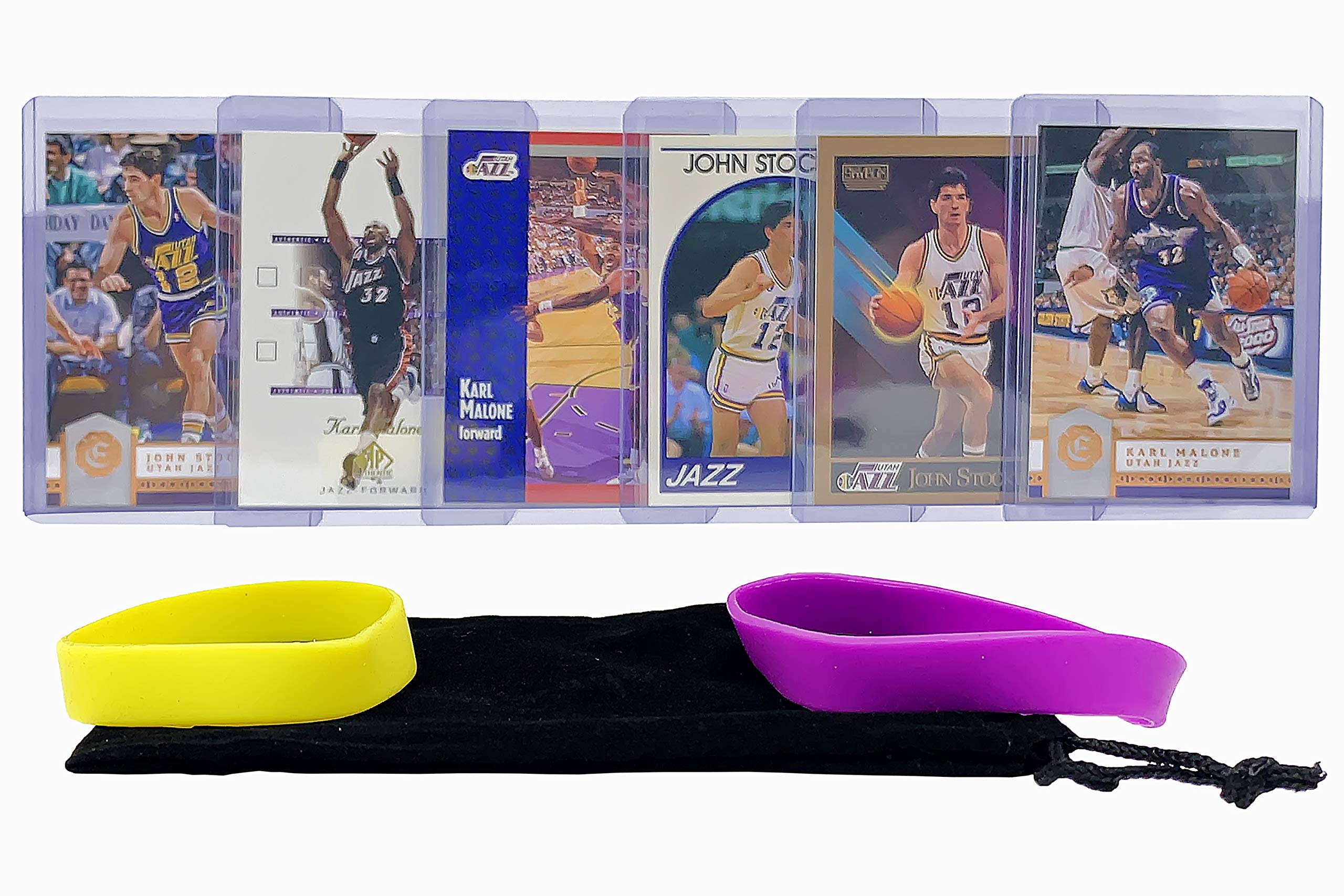 Amazon.com: John Stockton & Karl Malone Basketball Cards Assorted (6)  Bundle. 3 each - Utah Jazz Trading Card Gift Pack : Collectibles & Fine Art