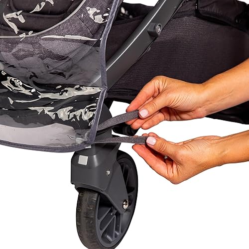 Miniatura 8 de J.L. Childress Funda de lluvia para cochecito - Poncho universal para cochecito - Accesorio para cochecito - Protector de clima ventilado para bebé