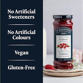 St. Dalfour Raspberry Fruit Spread 6x284g