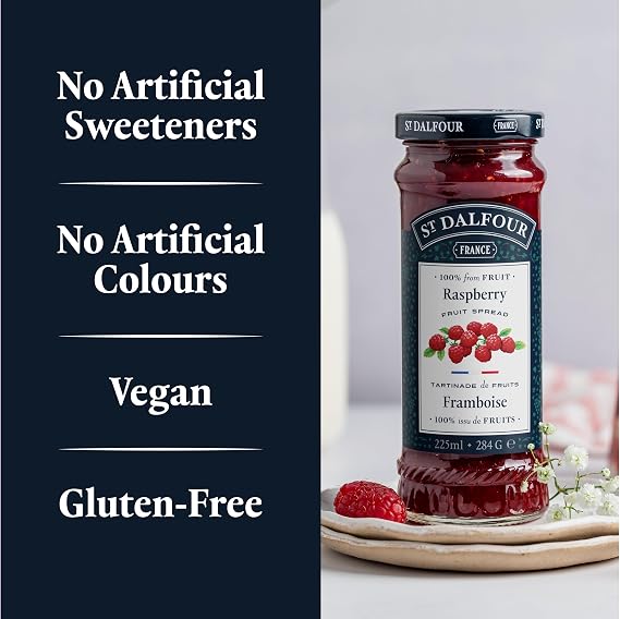 St. Dalfour Raspberry Fruit Spread 6x284g
