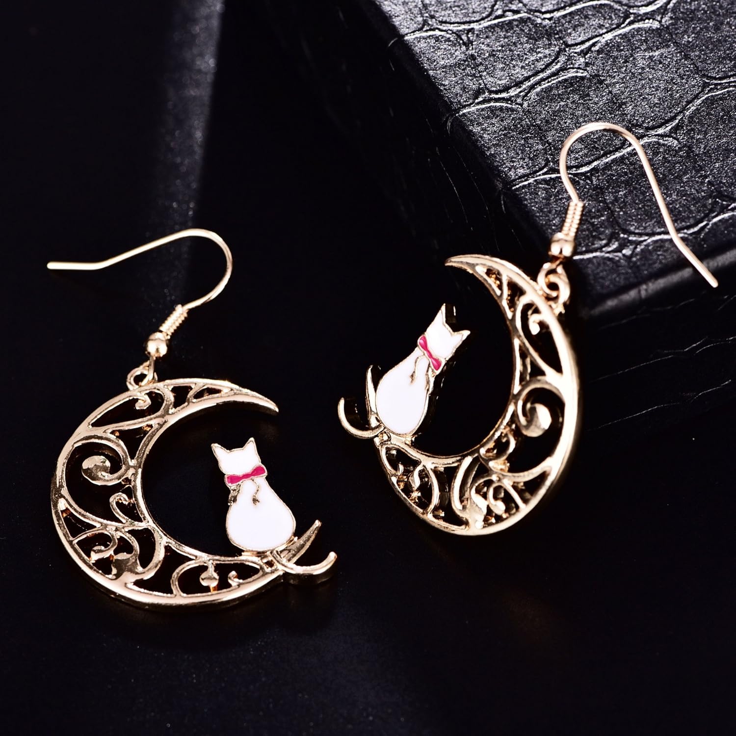 Cute Anime Cartoon Sailor Moon Animal Cat Moon Earrings Gift For Girls Women Jewelry - Image 4