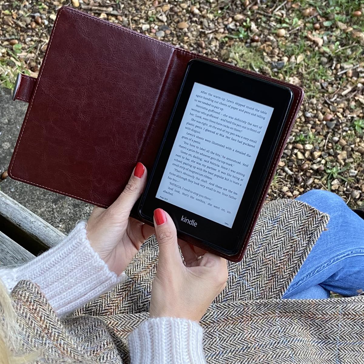 KleverCase Custodia universale per eBook Reader, compatibile con tutte le marche di e-reader, tra cui Kobo, Nook, Kindle Paperwhite (inc 12th Gen & Signature Edition), Kindle, Storytel e altro, colore