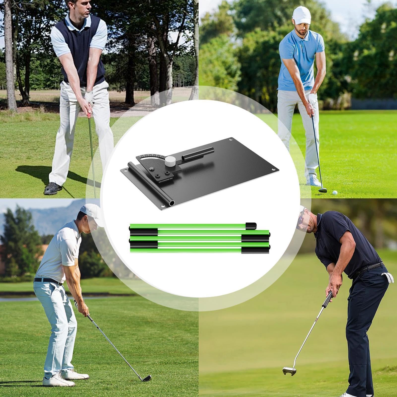 Genérico Varilla De Alineación Equipo Plegable de Corrección y Enseñanza | Set de Soporte Angular de Palos de Alineación Para Aficionados Principiantes Amateurs Familias Amigos Compañeros