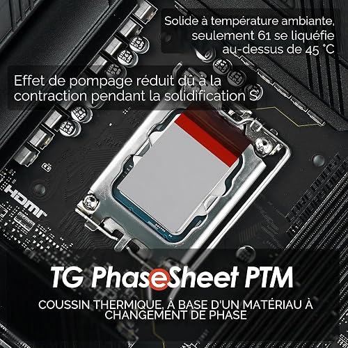 Thermal Grizzly PhaseSheet PTM 50x40 mm Pad termico CPU GPU - 3