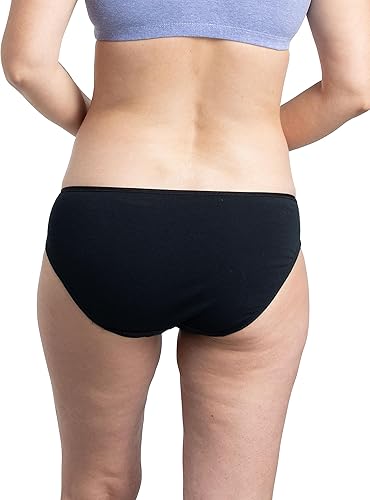 Miniatura 3 de Fruit of the Loom Eversoft - Calzones de algodón para mujer, sin etiquetas, transpirables