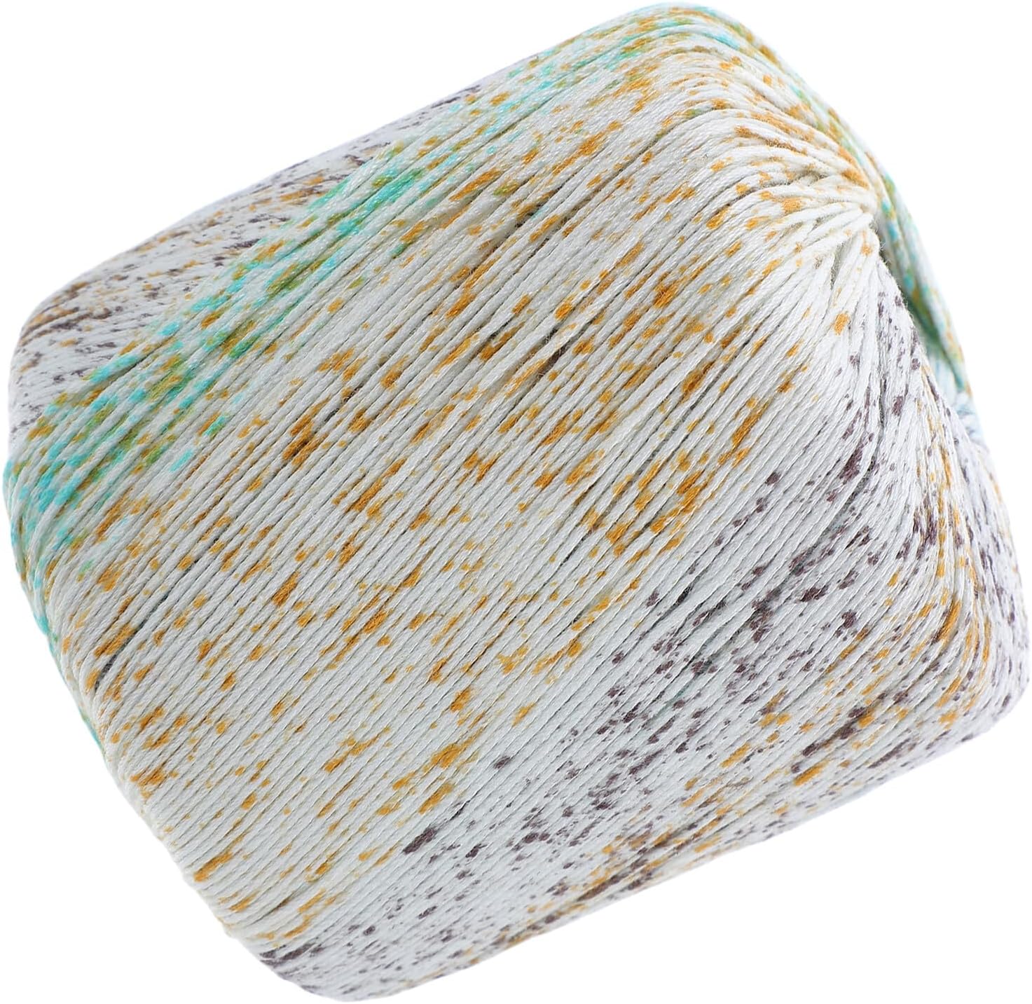Soft Cotton Crochet Yarn for Beginners Precise Woven Knitting Thread for Scarves Blankets Cushions Vibrant DIY Handcraft Projects Handle Yarn for Crocheting and Knitting