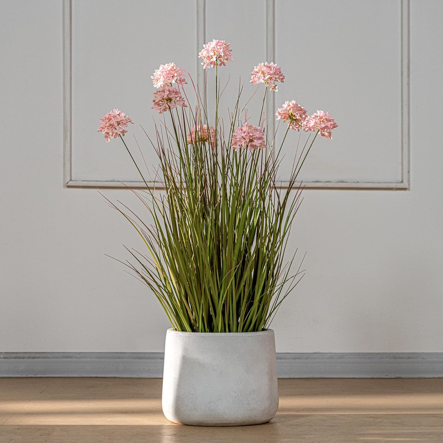 36in Lifelike Artificial Tall Grass Plant with 9 Lifelike Dandelion Flower and Non-Toxic,odorless Fake Tall Frass Plant Fake Plants for Indoor Decoration,Home Decor