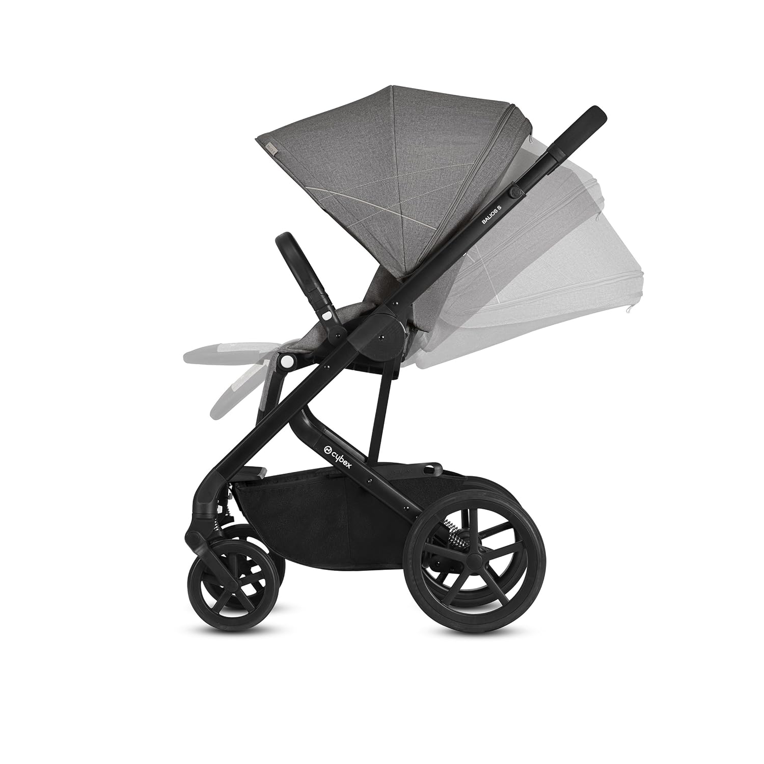 Cybex Balios S Stroller, Manhattan Grey, Standard (518001065)