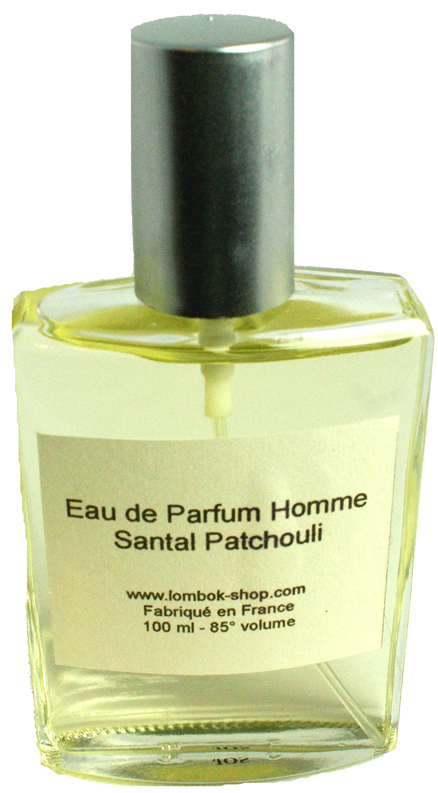 Eau de parfum santal patchouli flacon de haute parfumerie