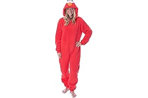 Cozy Comfort: Sesame Street's Warm and Snuggly Union Suit Costume for Adults