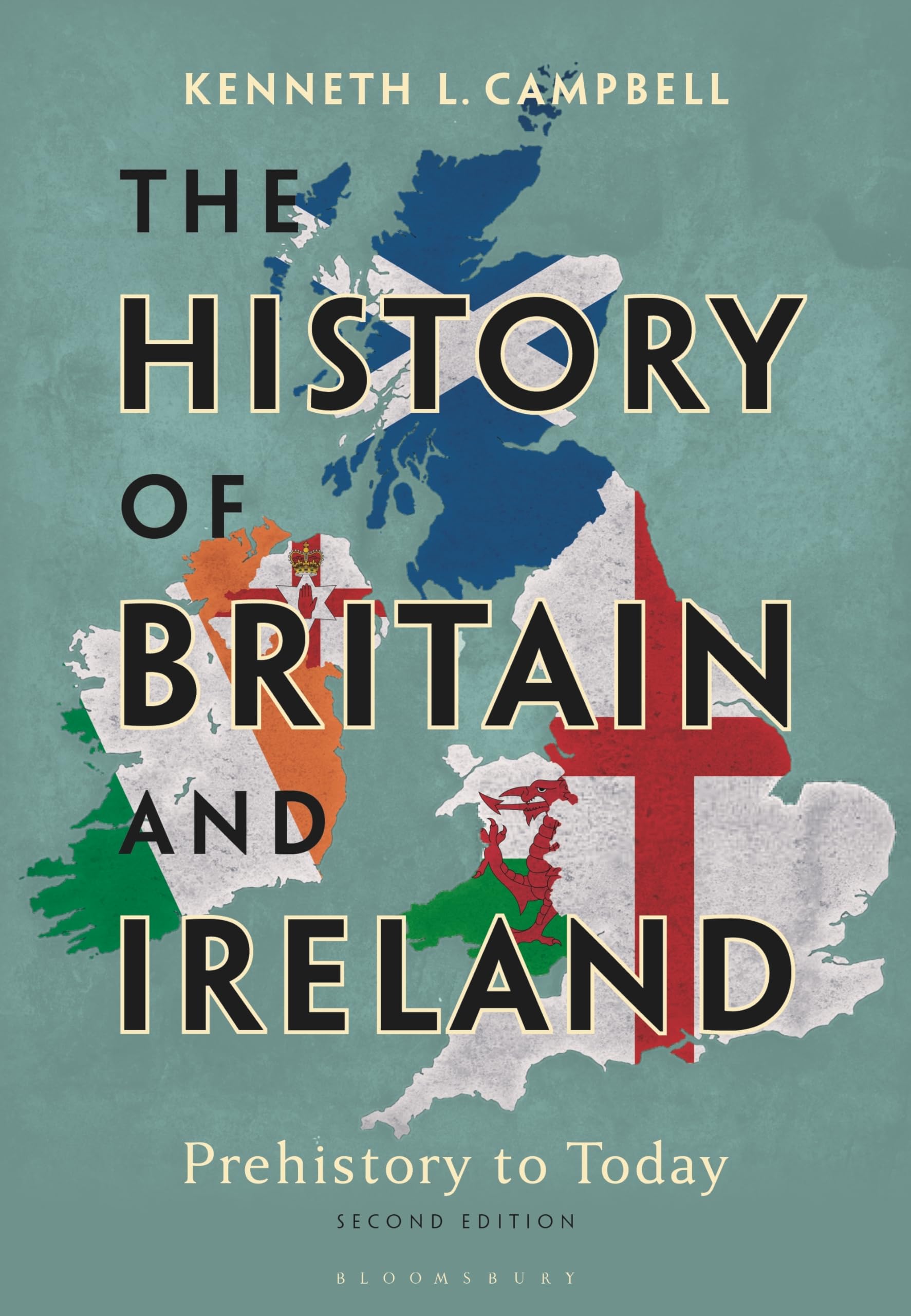 The History of Britain and Ireland: Prehistory to Today.by Campbell New.#+,.#