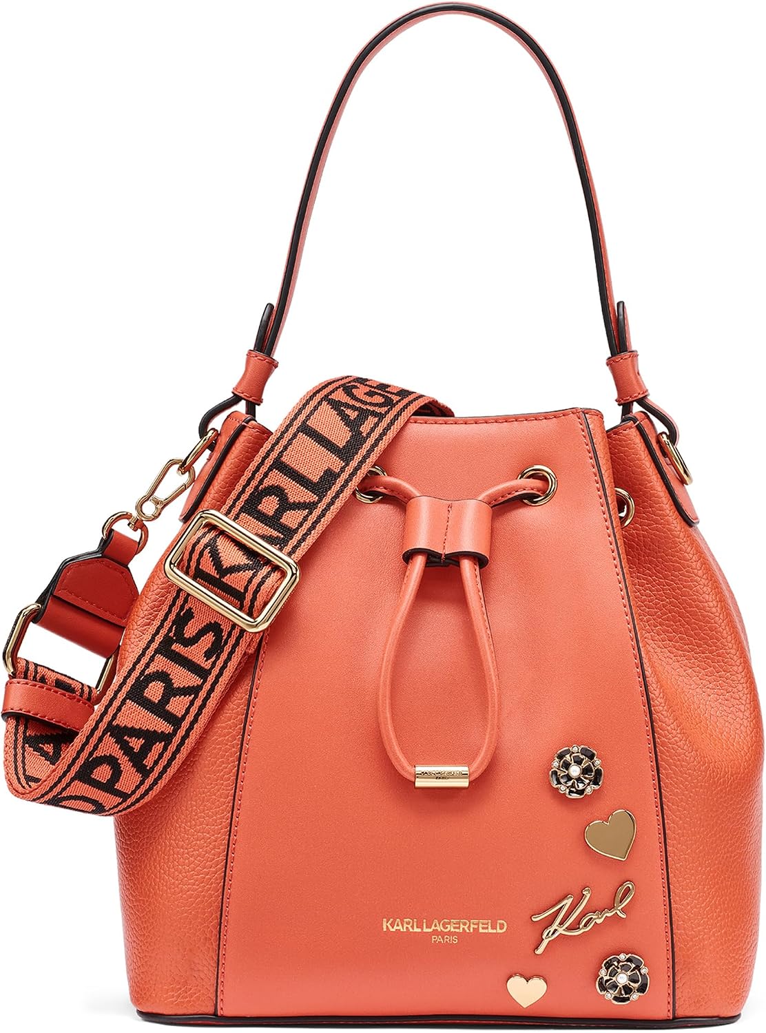 KARL LAGERFELD Paris Women's Adele Bucket Bag