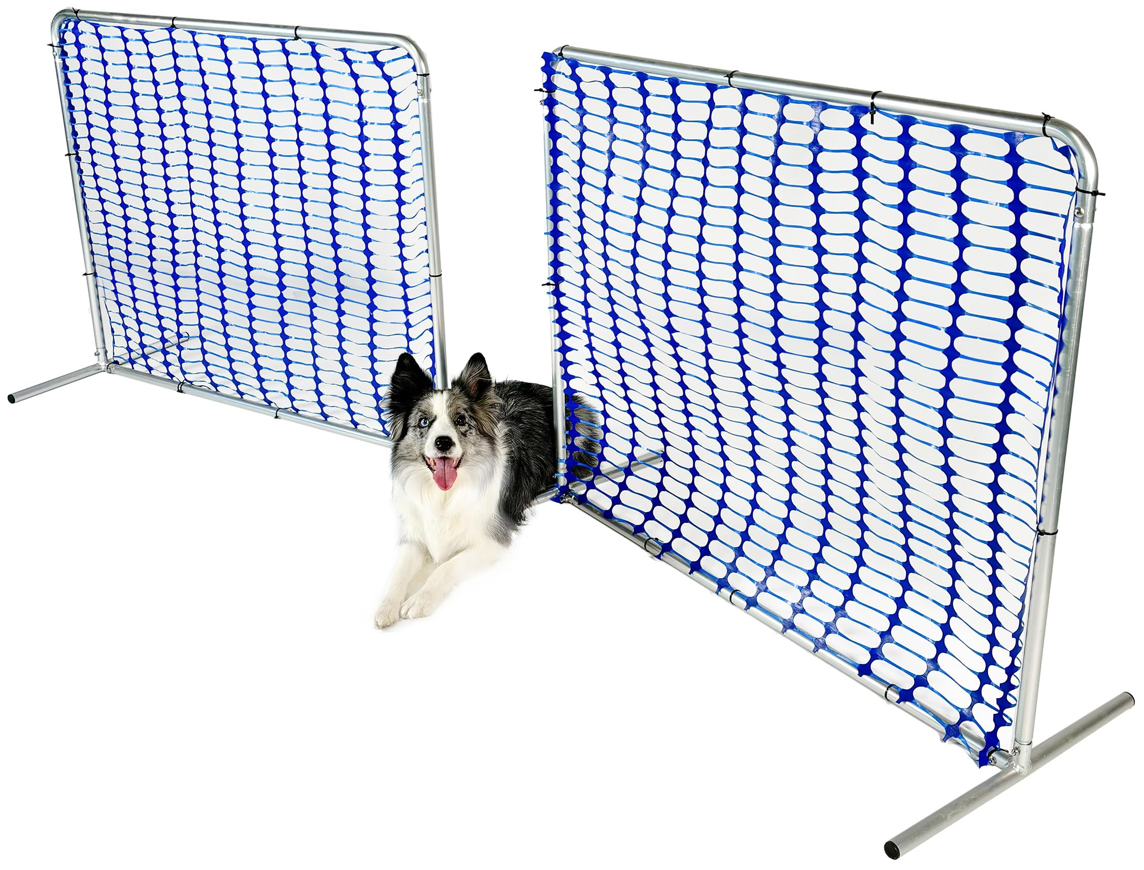 Callieway Premium Aluminium Hoopers Fence / Gate "Gate of Maya" Hoopers Agility Gate - Original (Aluminium) (2 Gates/Hoopers Gates)