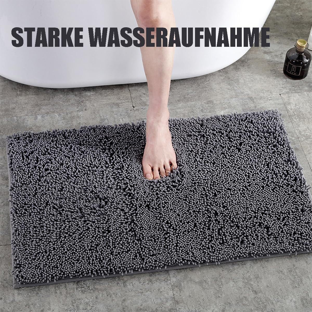 Tapis de porte for chien for pattes boueuses, absorbant la saleté, antidérapant, séchage rapide, lavable, tapis for chiens boueux, tapis d'entrée for intérieur et extérieur, absorbe l'humidité et la s