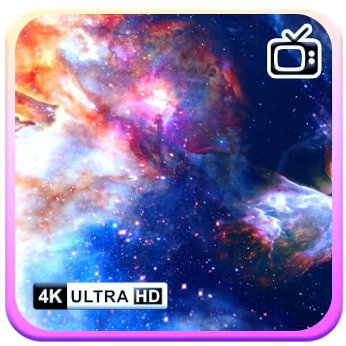 Cosmic Tranquility Screensaver - 4K Nebula Space & Calm Stars