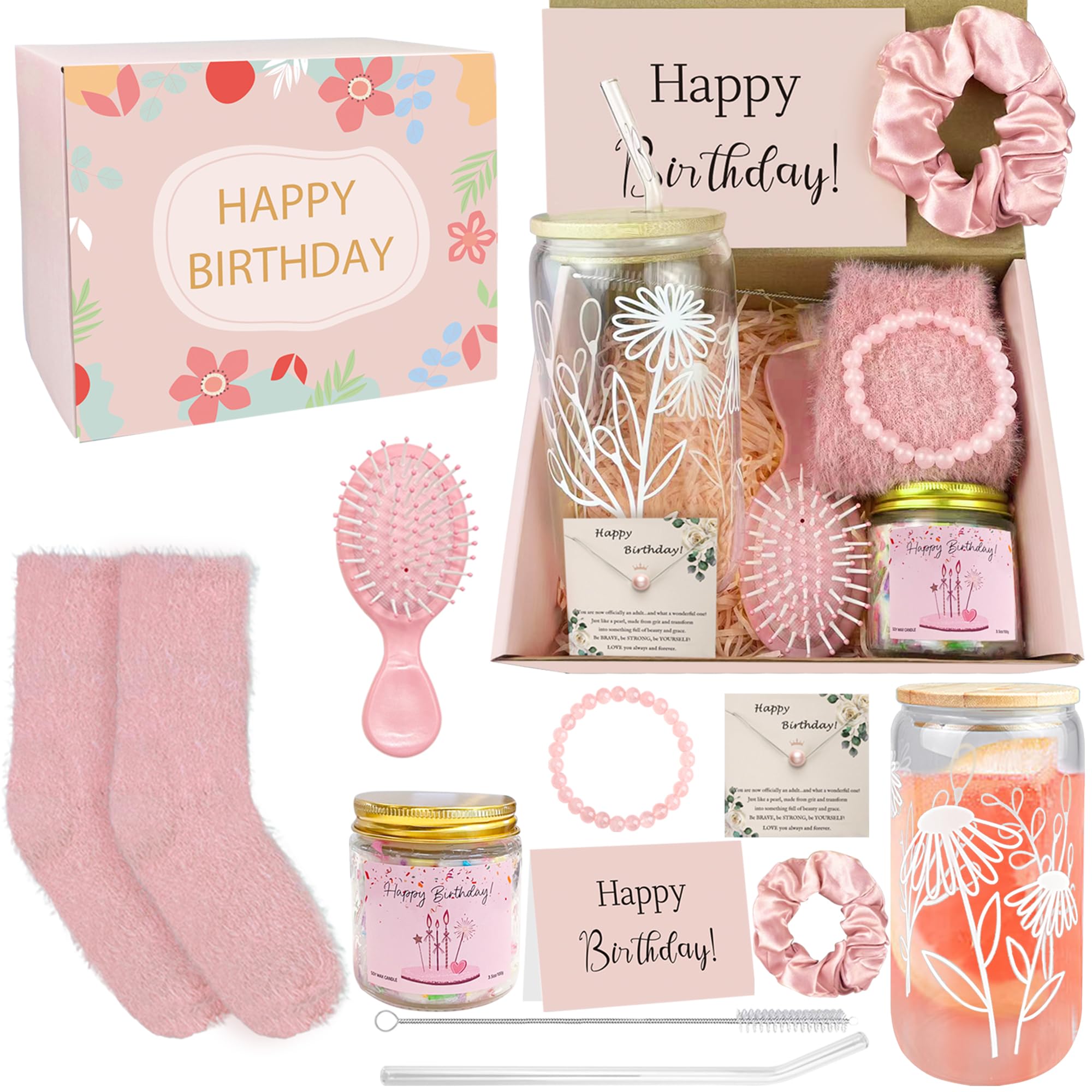 Set da 10 pezzi, regalo di compleanno per adolescenti, ragazze, ragazze, ragazze, cestini, set regalo per sua amica, figlia, sorella, nipote, nipote, donne