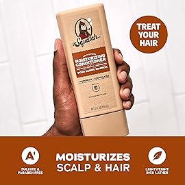 Dr. Squatch Natural Hair Bundle for Men - Healthy, Full Looking Hair - Wood Barrel Bourbon Shampoo (11 fl oz), Wood Barrel Bourbon Conditioner (11 fl oz)
