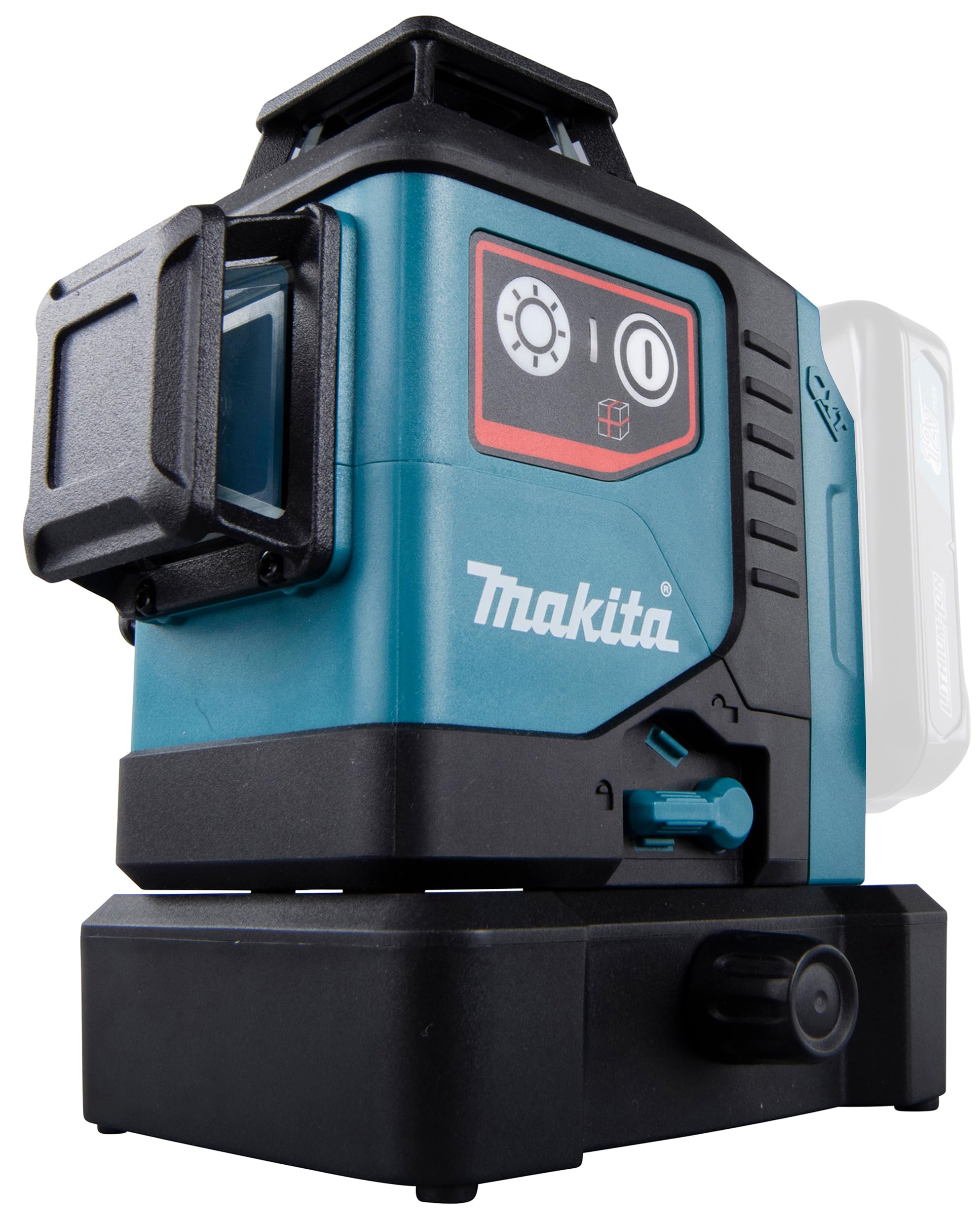 Makita SK700D 12V max CXT Lithium-Ion Cordless Self-Leveling 360° 3-Plane Red Laser, Class II, 635 nm, 2 mW, Tool Only