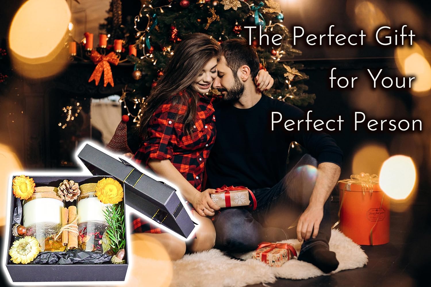 Crystal Candle Gift Set, Organic Natural Flowers in Yelly, Aromatherapy, Healing Gemstones, Botanical Scented Fragrance, Manifestation, Intention, Gel Candle, Christmas, Mother’s Day, Gift for Woman - Image 6