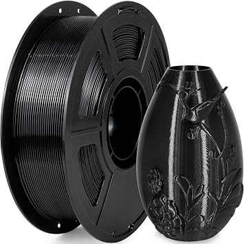 IEMAI PETG Filament 1.75mm 1KG, Black PETG 3D Printer Filament, Compatible with Bambu Lab FDM 3D Printer, Dimensional Accuracy  0.02mm