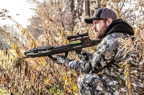 Miniatura 4 de KILLER INSTINCT Boss 405 Crossbow Pro Paquete con alcance IR-W 4x32, cuerda Cocker, supresores de cuerda, carcaj de 3 pernos, 3 pernos Hypr Lite