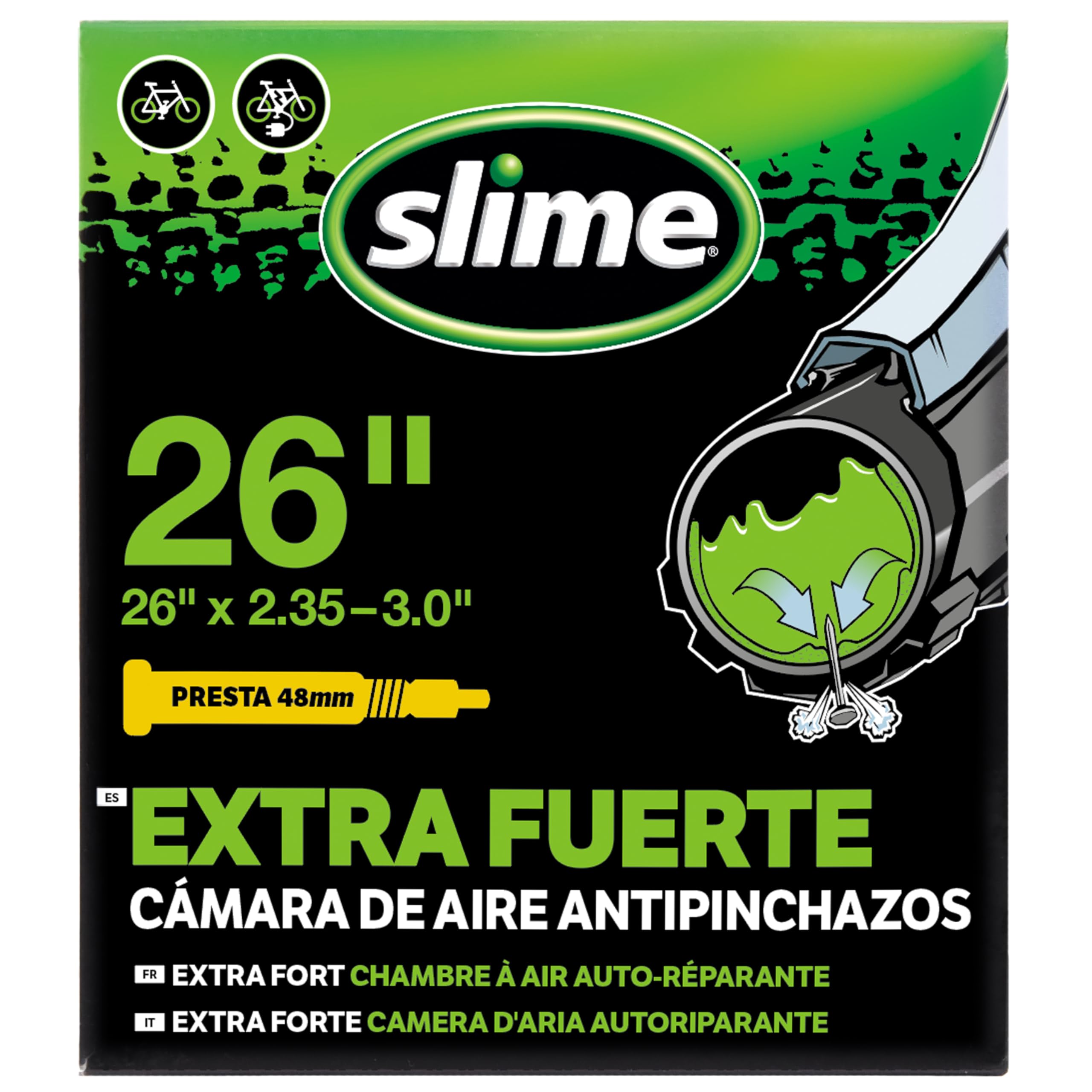 Slime 30061 Cámara Interior de Bicicleta con Sellante de Pinchazos Slime, Sellado Autónomo, Prevenir y Reparar — view 20
