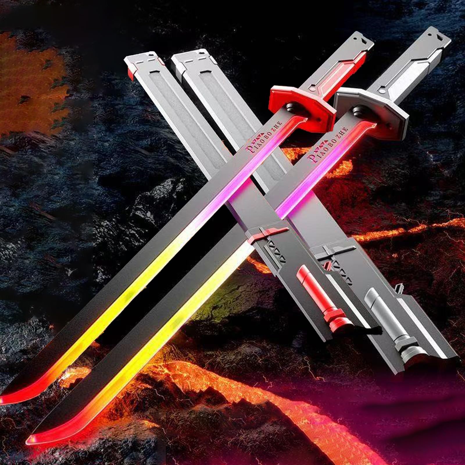 Amazon.co.jp: 火花が出る刀 火が出る刀 火花 刀 USB 充電式 火花と煙