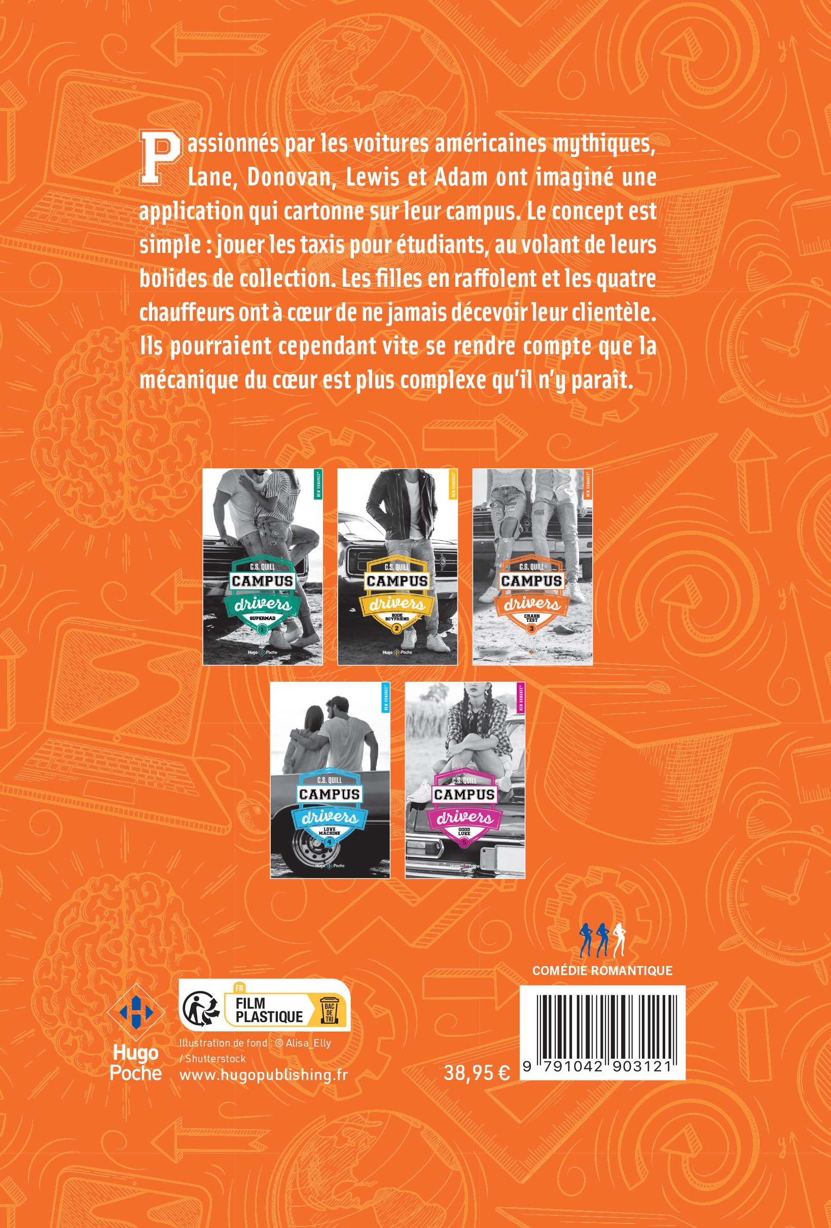 Coffret Campus drivers Tomes 01 à 05 - poche