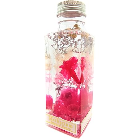 Amazon バラとカーネーション 日本製ハーバリウム プリザーブドフラワーlira 高さ 12 5 ギフト プレゼント ピンク プリザーブド フラワー オンライン通販