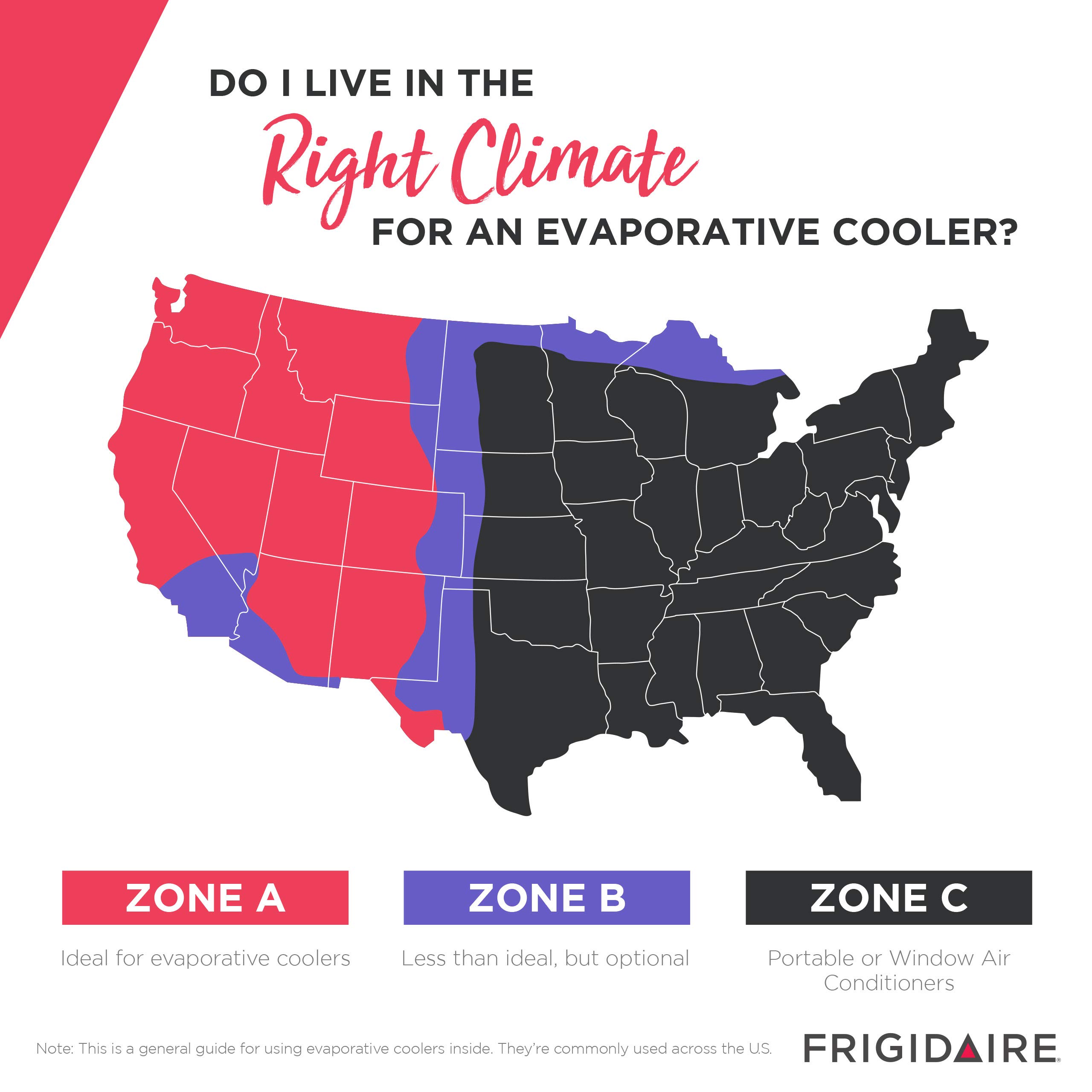 frigidaire evaporative air cooler tower fan