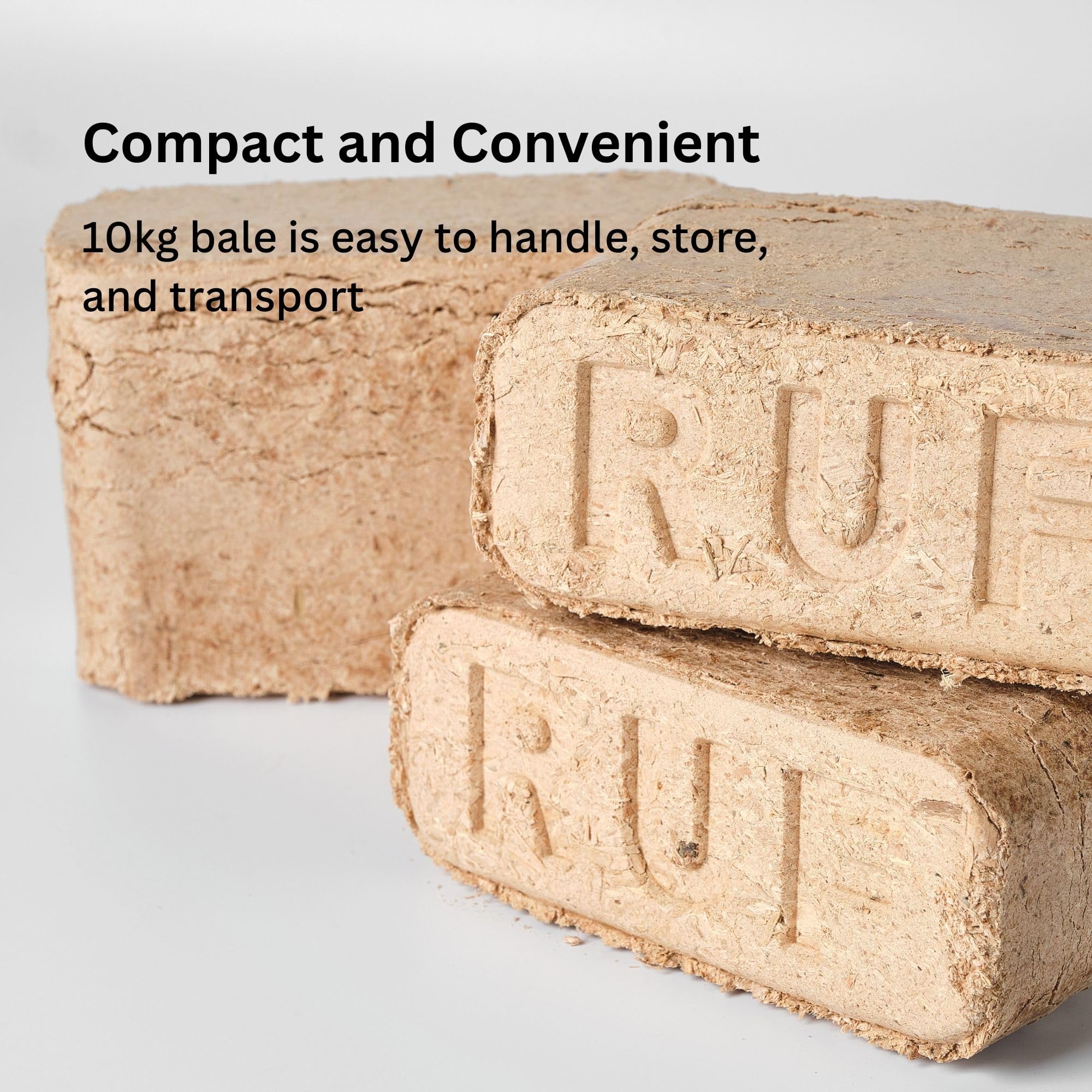 RUF Bricchetti da 10 kg, combustibile per legno compresso
