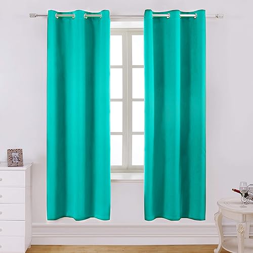 Miniatura 2 de Cortinas Wontex opacas, térmicas, para sala de estar y dormitorio, 2 paneles