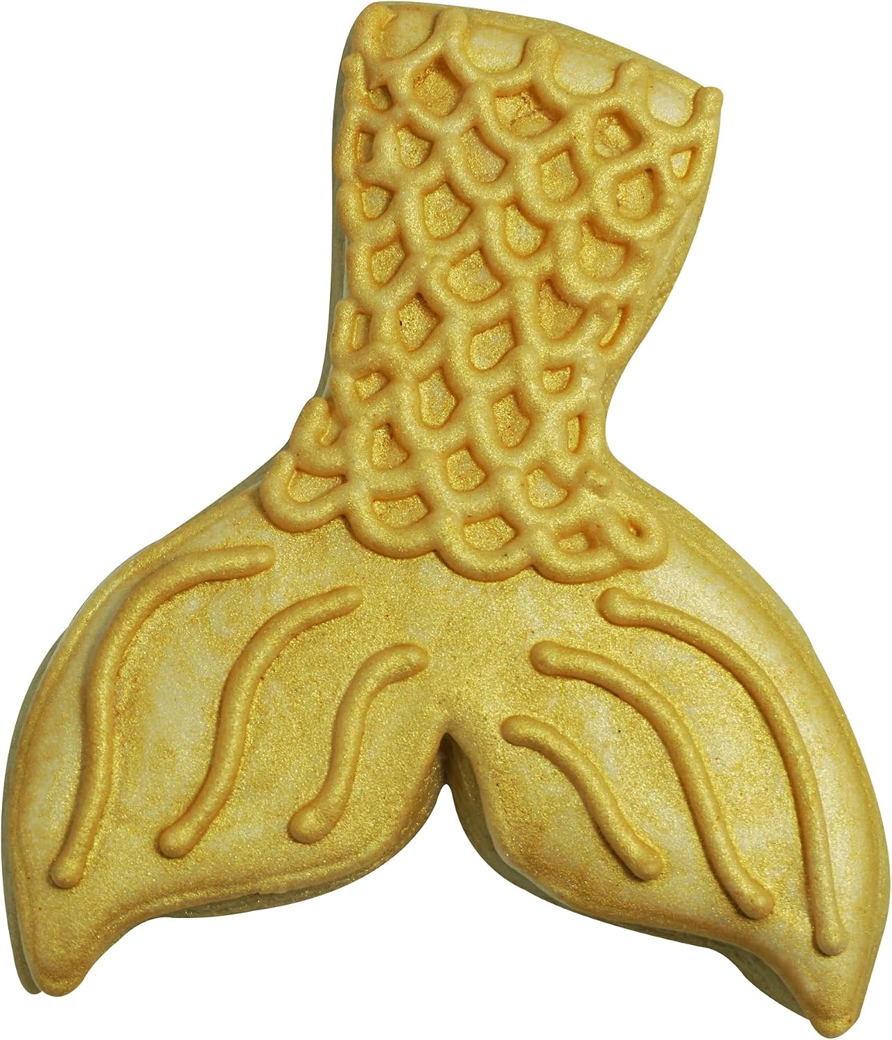 R&M Mermaid Tail 3.75" Cookie Cutter Stainless Steel - Ocean Baking Tool for Cookies, Fondant, and Crafts