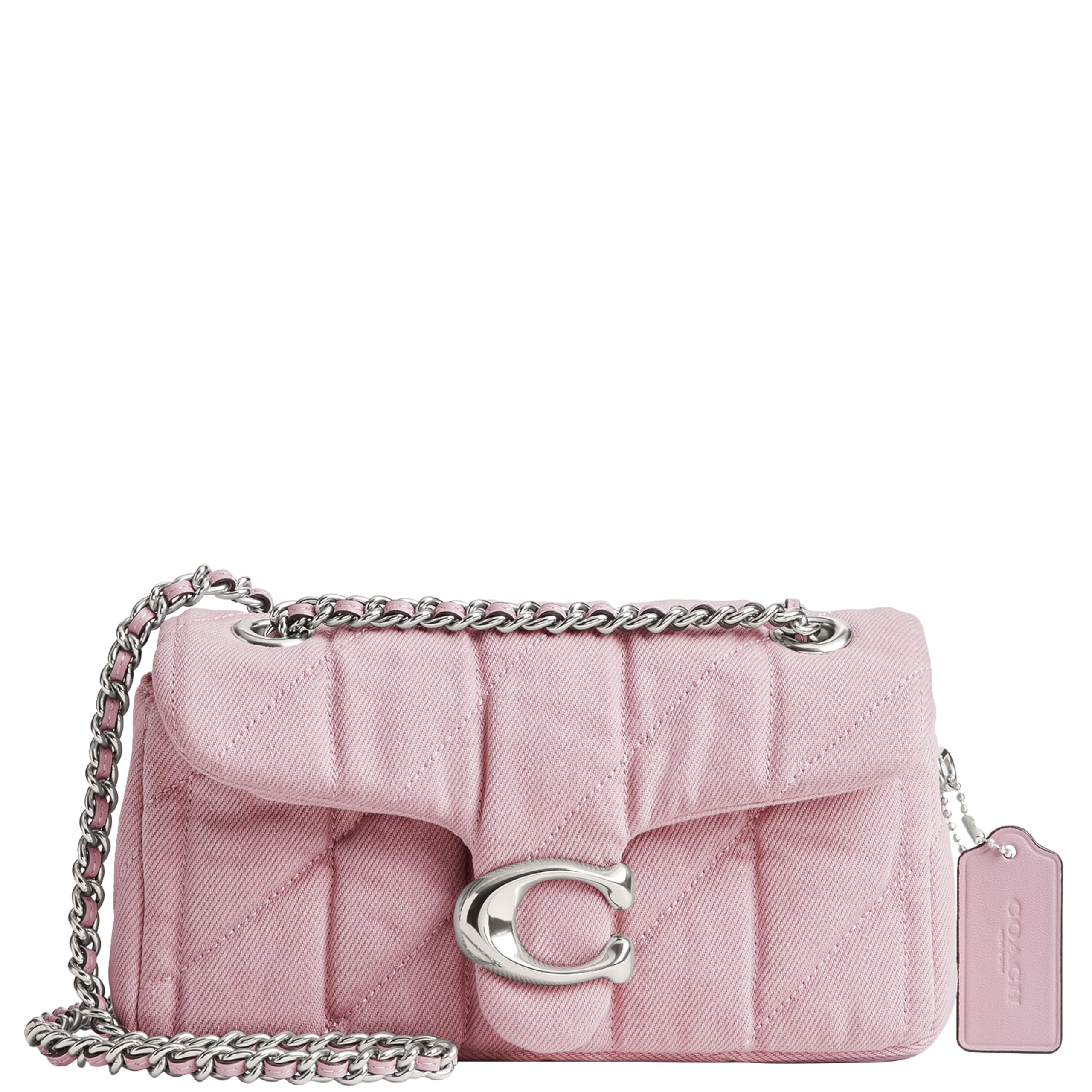 COACH Women's Quilted Leather Tabby 20 Shoulder Bag: One Size Ballerina