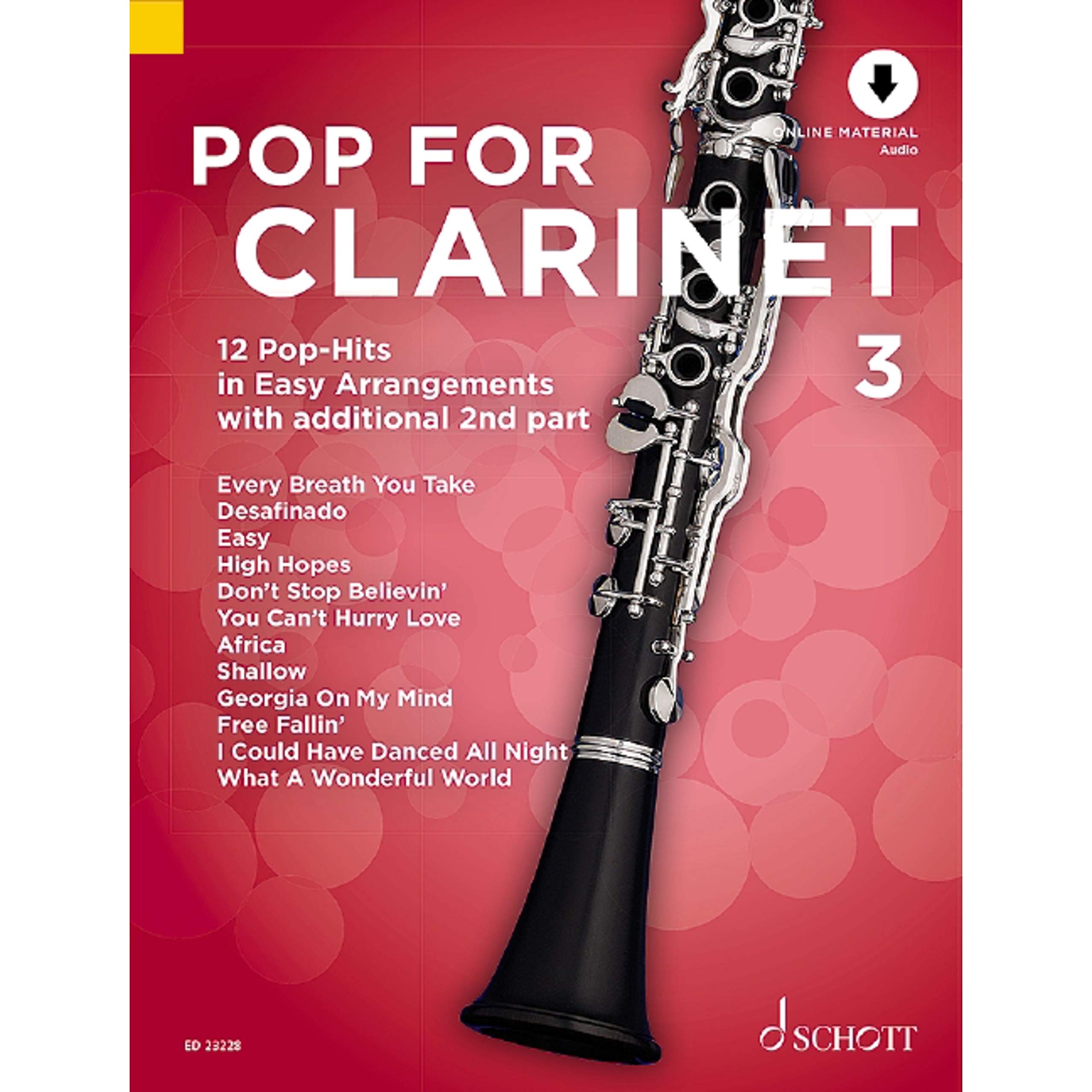 Pop For Clarinet 3: 12 Pop-Hits in Easy Arrangements zusätzlich mit 2. Stimme. Band 3. 1-2 Klarinetten. (Pop for Clarinet, Band 3)