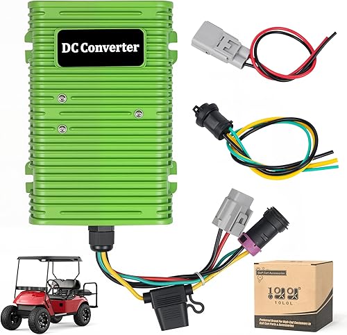 Miniatura 8 de 10L0L Reductor de voltaje para carrito de golf, 72 V, 48 V, 36 V a 12 V, convertidor regulador de voltaje, reductor de corriente continua para EZGO
