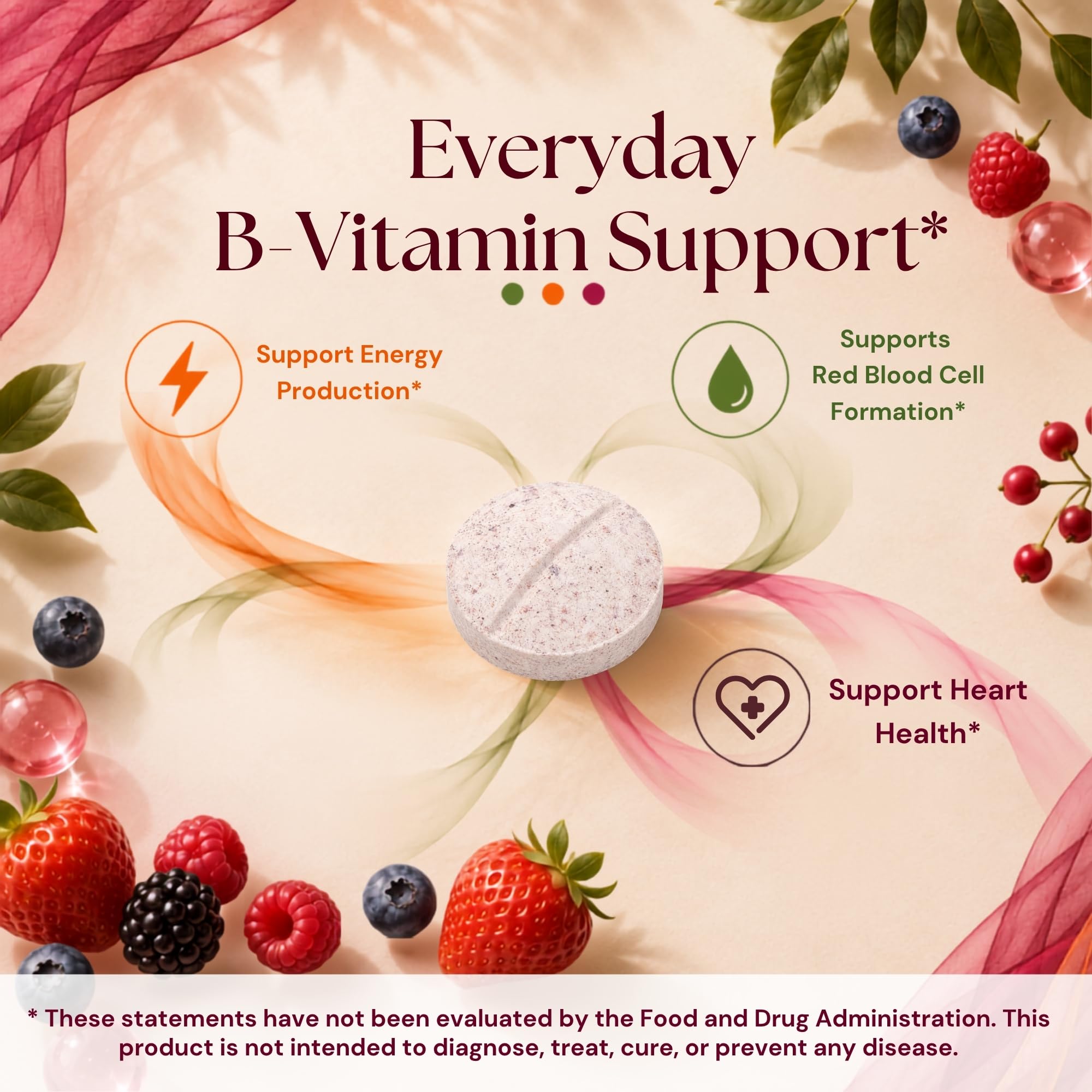Vitamatic Folic Acid 400 mcg with B6 & B12, 180 Fast Dissolve Tablets — Amazon image 4