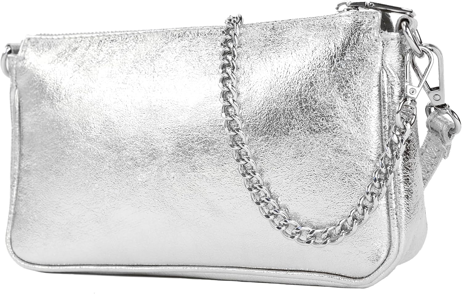 modamoda de - T237 - Small shoulder bag made of Italian leather