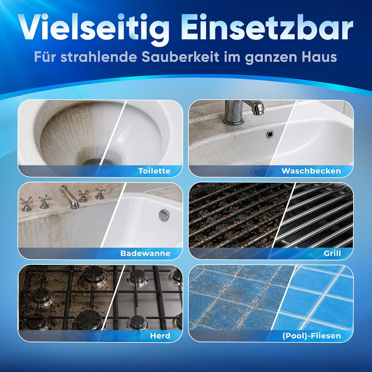Bimsstein Toilettenreiniger [4er Set] – WC Bimsstein & Urinsteinentferner - Mise en situation et utilisation