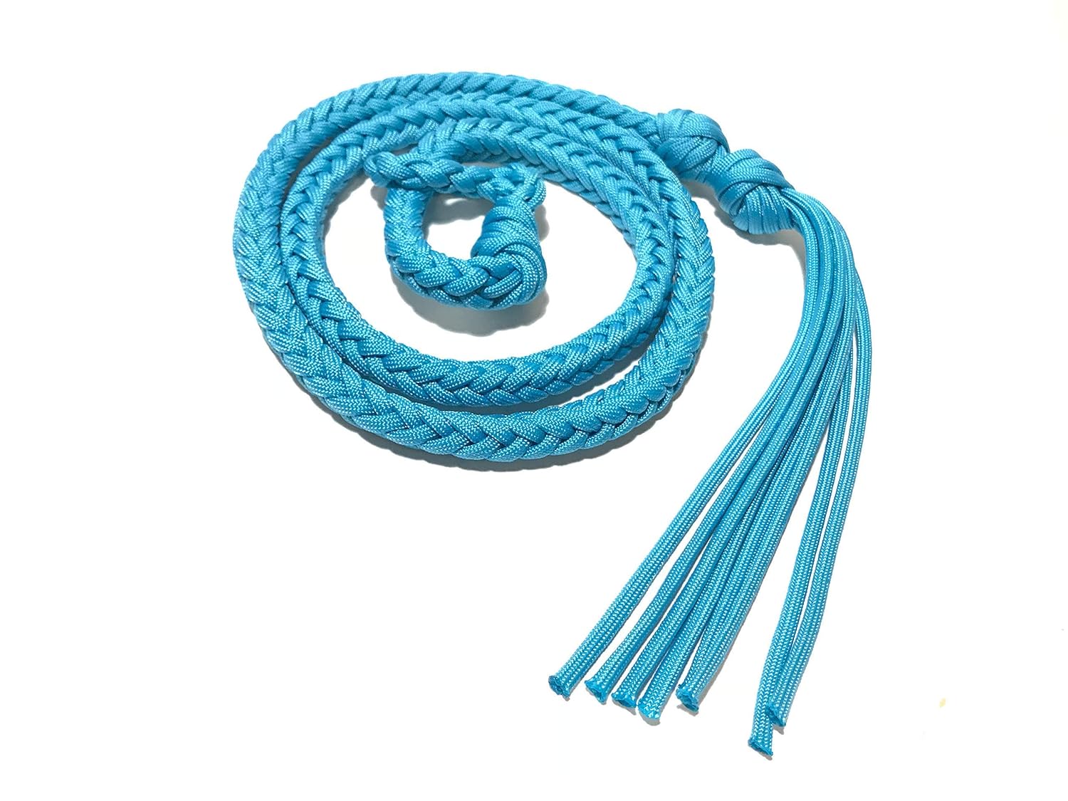 Cravache Over And Under Tiffanys Braided Tack – Néon Turquoise (neuf)