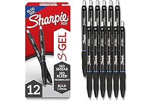 Sharpie S-Gel Pens, 0.7 mm, Blue Ink Refills