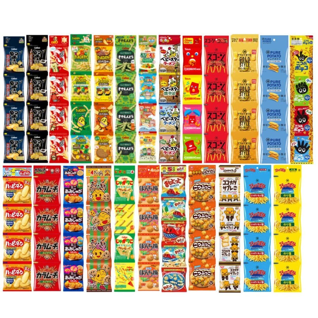Amazon.co.jp: お菓子 詰め合わせ 大容量 小袋 24種97袋 食べ比べ