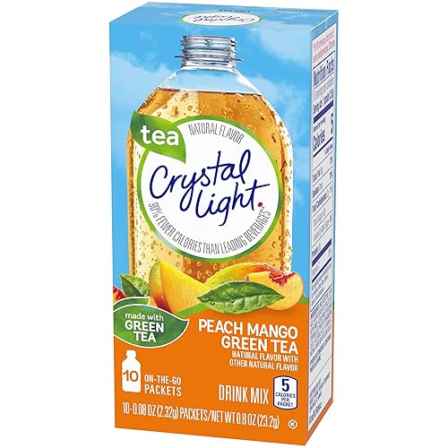 Miniatura 4 de Crystal Light On The Go Té verde melocotón y mango, 10 CT