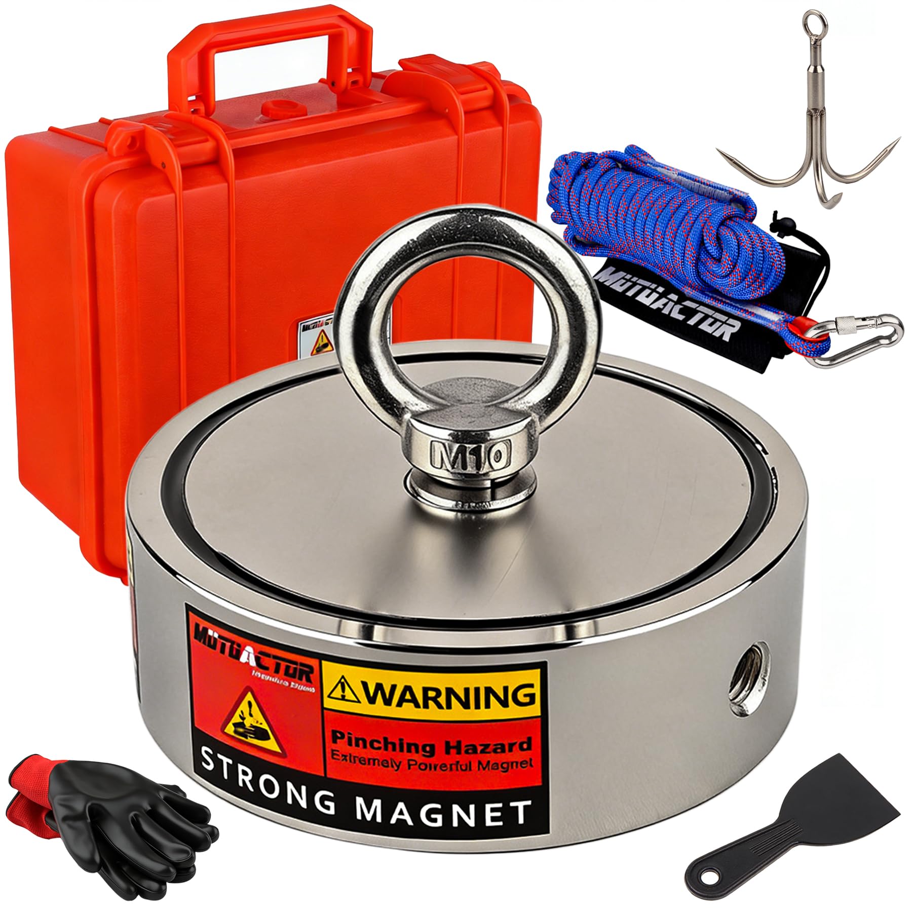 Magnet Fishing Kit - 500lb Pulling Force -26