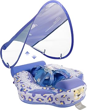 Mambobaby Float with Canopy, Add Tail Deluxe Edition Baby Float