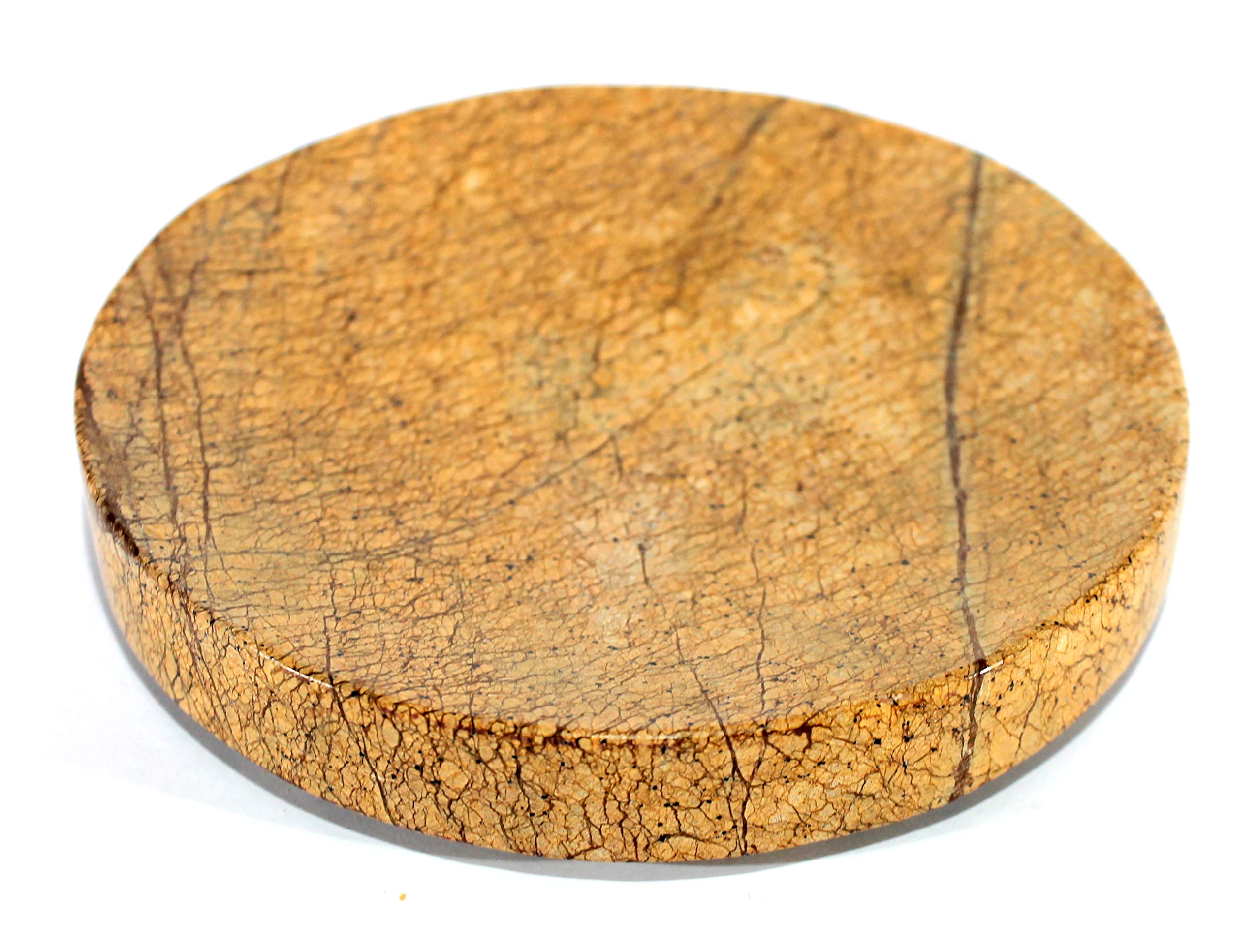 KLEO Natural Marble Stone Soap Dish for Bath, Tub, Wash Basin (Standard Size, Brown) (B01AUQ0F3U) Amazon Price History, Amazon Price Tracker
